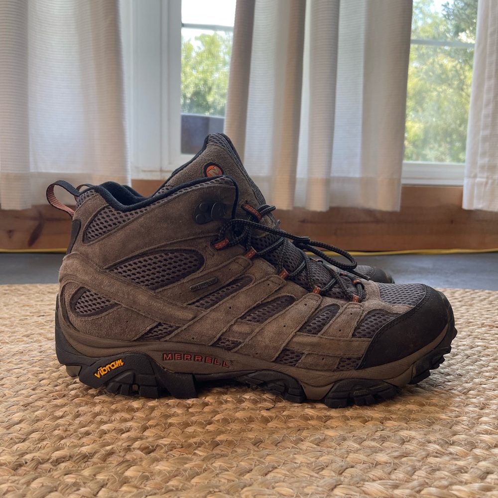 Merrell hiking boots with vibram soles